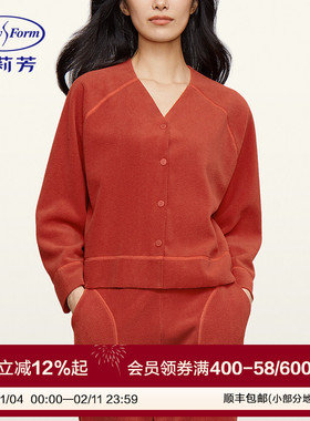 【绒暖系】安莉芳2024秋冬摇粒绒家居服女可外穿睡衣套装ELW0624