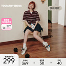 吴昕同款 Toomanyshoes奶茶啵啵miu系运动鞋 小白鞋 男女复古德训鞋