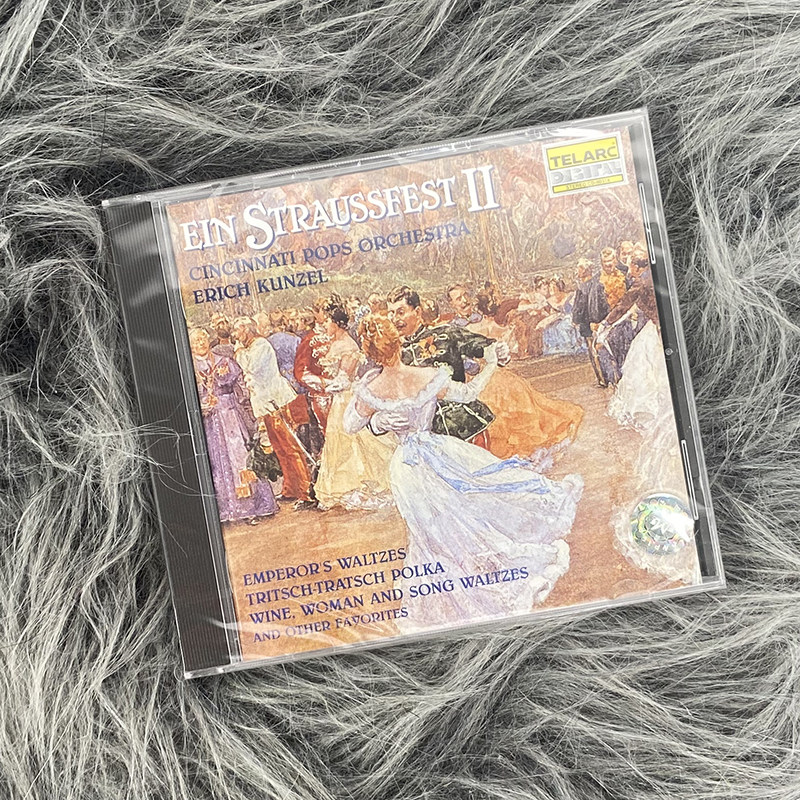 原装进口 施特劳斯家族圆舞曲 红衫仔2 孔泽尔 CD80314 古典音乐图片