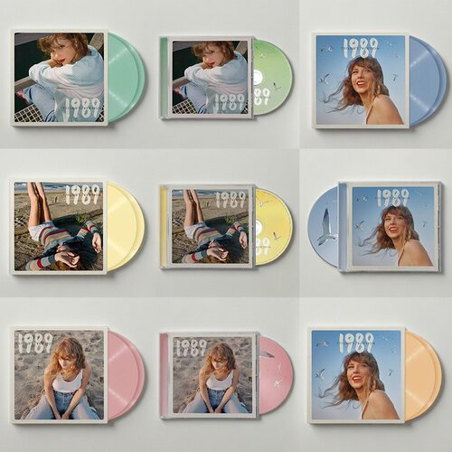 泰勒斯威夫特专辑 Taylor Swift 霉霉1989重录版 CD/黑胶唱片周边