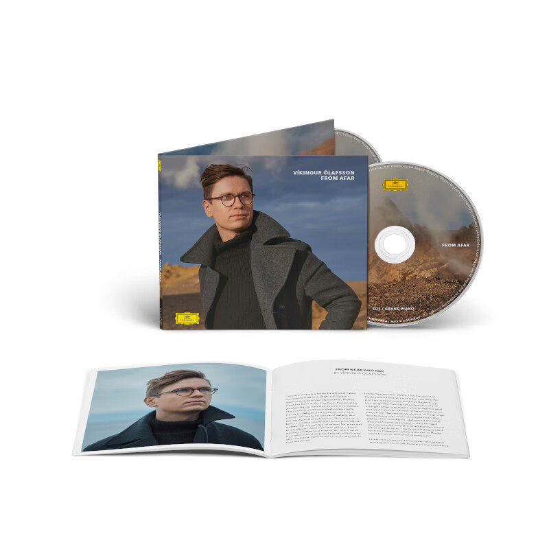 维京古奥拉弗森 来自远方 Vikingur Olafsson From Afar 2CD唱片