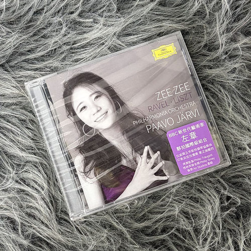 Zee Zee 左章 Ravel Liszt 拉威尔 李斯特 钢琴作品CD唱片4818465