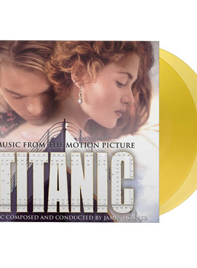 TITANIC 泰坦尼克号 电影原声OST LP黑胶唱片 黄胶 限量带编号版
