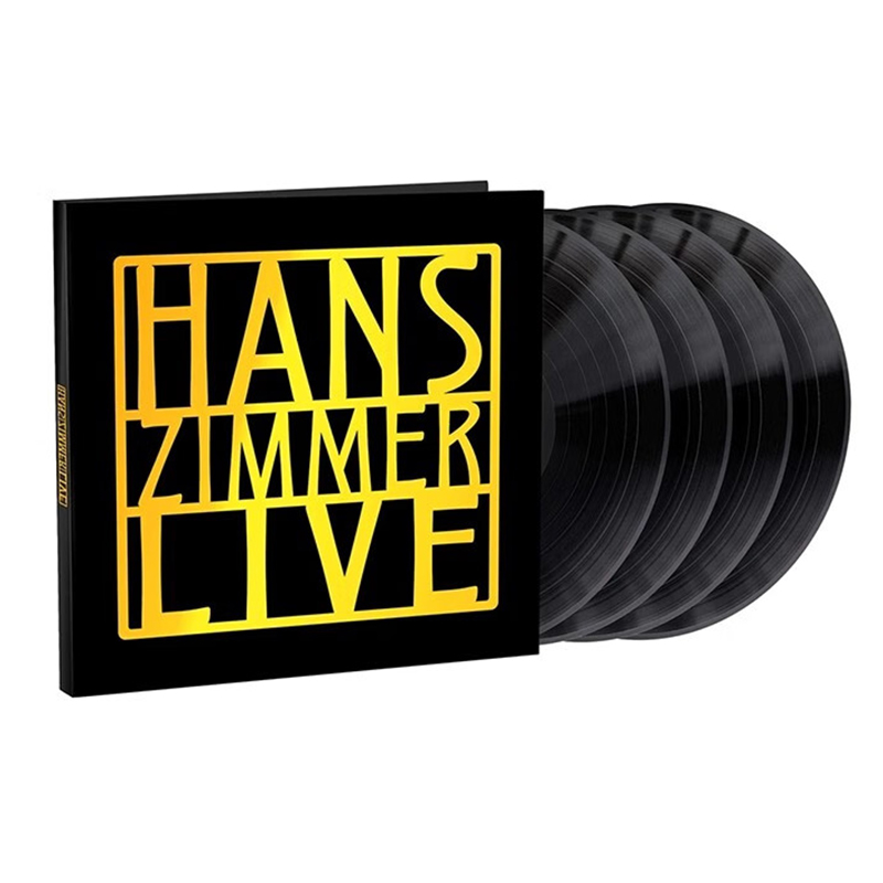 现货正版汉斯季默欧洲演奏会 HANS ZIMMER LIVE 4LP黑胶唱片