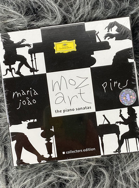 现货正版 Mozart 莫扎特 钢琴奏鸣曲集 6CD唱片 皮尔斯 4775200