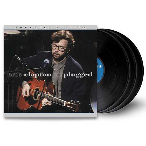 现货正版Eric Clapton Unplugged: Enhanced Edition 3LP黑胶唱片