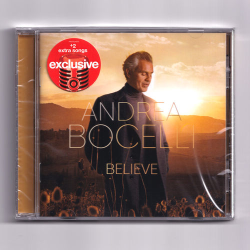 现货正版 安德烈波切利 Andrea Bocelli Believe CD 豪华版 加曲