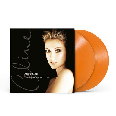 席琳迪翁 Celine Dion Let's Talk About Love 2LP 黑胶唱片 橙胶