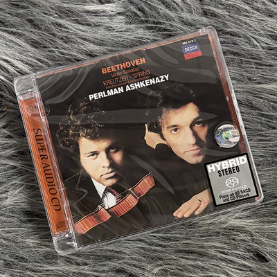 环球唱片 小提琴名盘 贝多芬 第5和9号小提琴奏鸣曲 SACD 4845132
