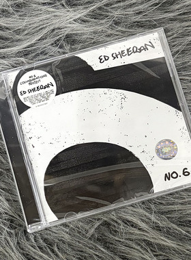 现货正版 黄老板专辑 艾德希兰Ed Sheeran No.6号合作项目 CD唱片