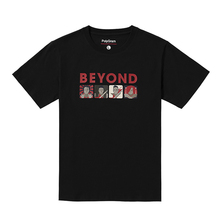 衣服 beyond乐队 黑色纯棉T恤衫 黄家驹纪念短袖 环球周边 最佳现场