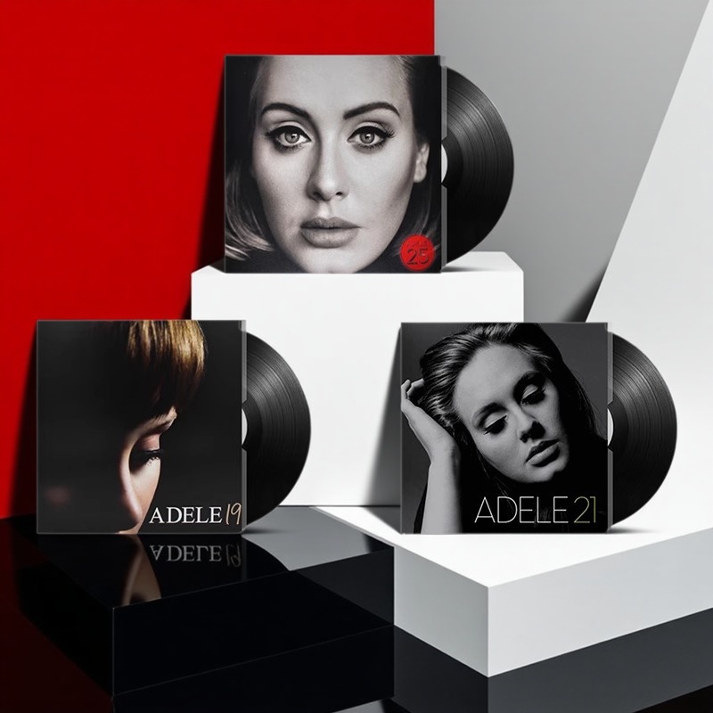 原装正版 阿黛尔专辑 Adele 19+21+25 黑胶LP唱片 12寸留声机碟片
