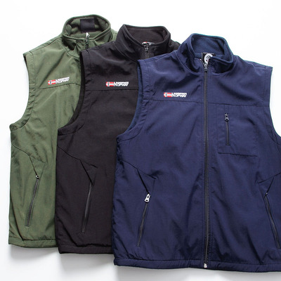 户外加绒马甲保暖防风摇粒绒