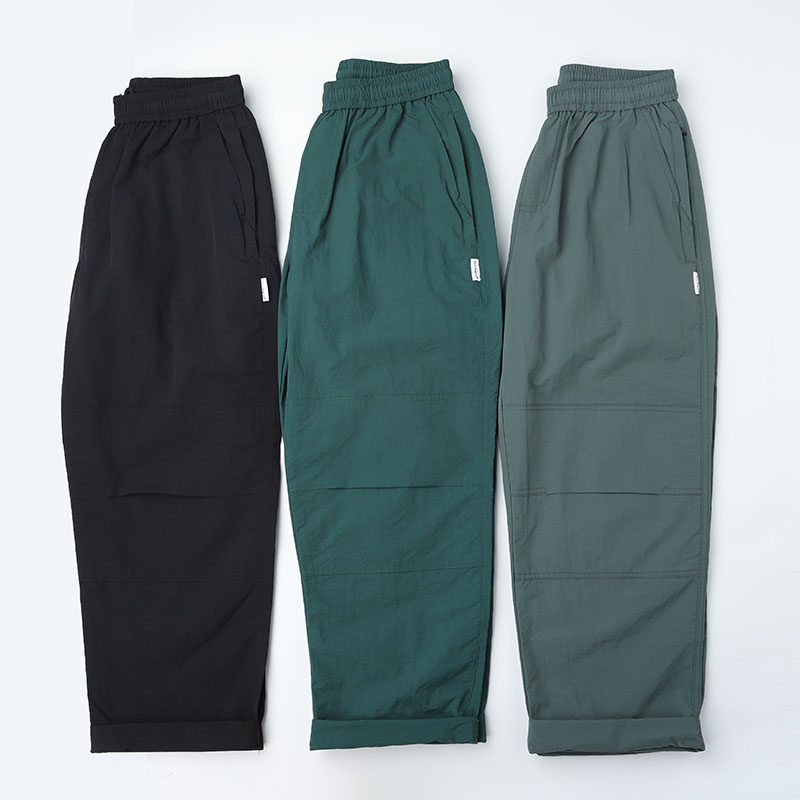 新款户外速干裤男款夏季薄款防泼水宽松直筒伞兵裤徒步工装裤长裤