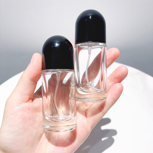 香水分装瓶按压喷雾瓶空瓶子透明玻璃瓶化妆品替换瓶20毫升小样瓶