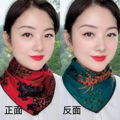 气质百搭秋冬三角巾时尚围脖