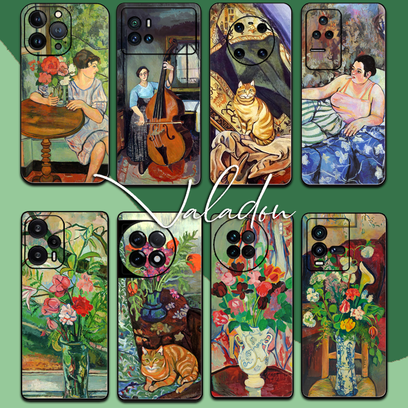 苏珊娜瓦拉东油画手机壳浮雕工艺