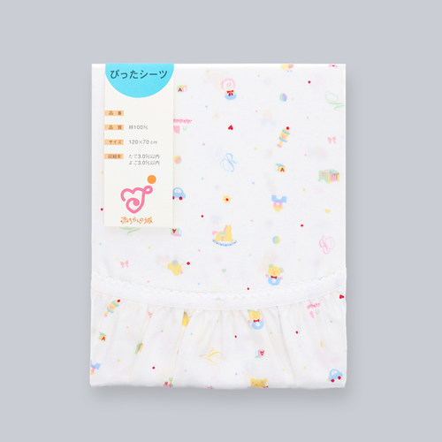 日本纯棉床笠被套阿咔匠的城刺绣