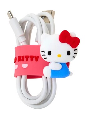 Sanrio数据线理线器电源线耳机线充电线收纳凯蒂猫美乐蒂酷洛米