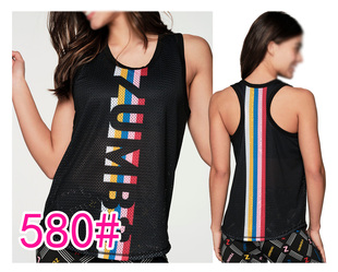 特价 瑜伽健身舞蹈服瘦身运动跑步女装运动网眼背心 透气速干