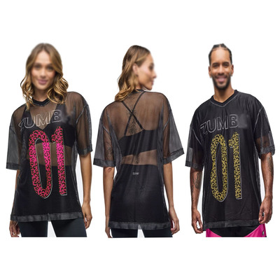 zumba特价宽松短袖t恤男女装