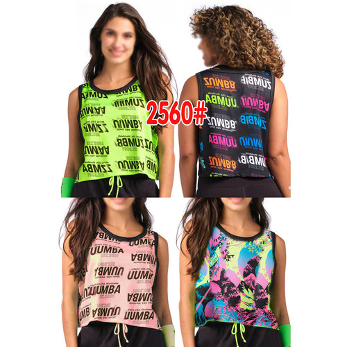 zumba速干网眼背心宽松舞蹈运动