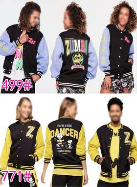 断码特价ZW外套 瑜伽健美健身体操操舞蹈服跑步运动上衣 外套