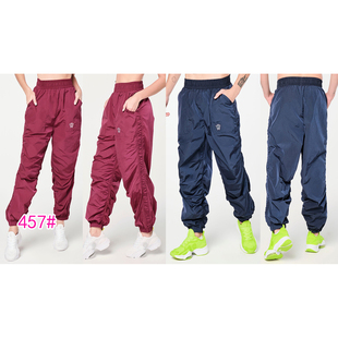 特价ZW 瑜伽舞蹈裤瘦身跑步健身体操运动 男女同款长裤 透气速干