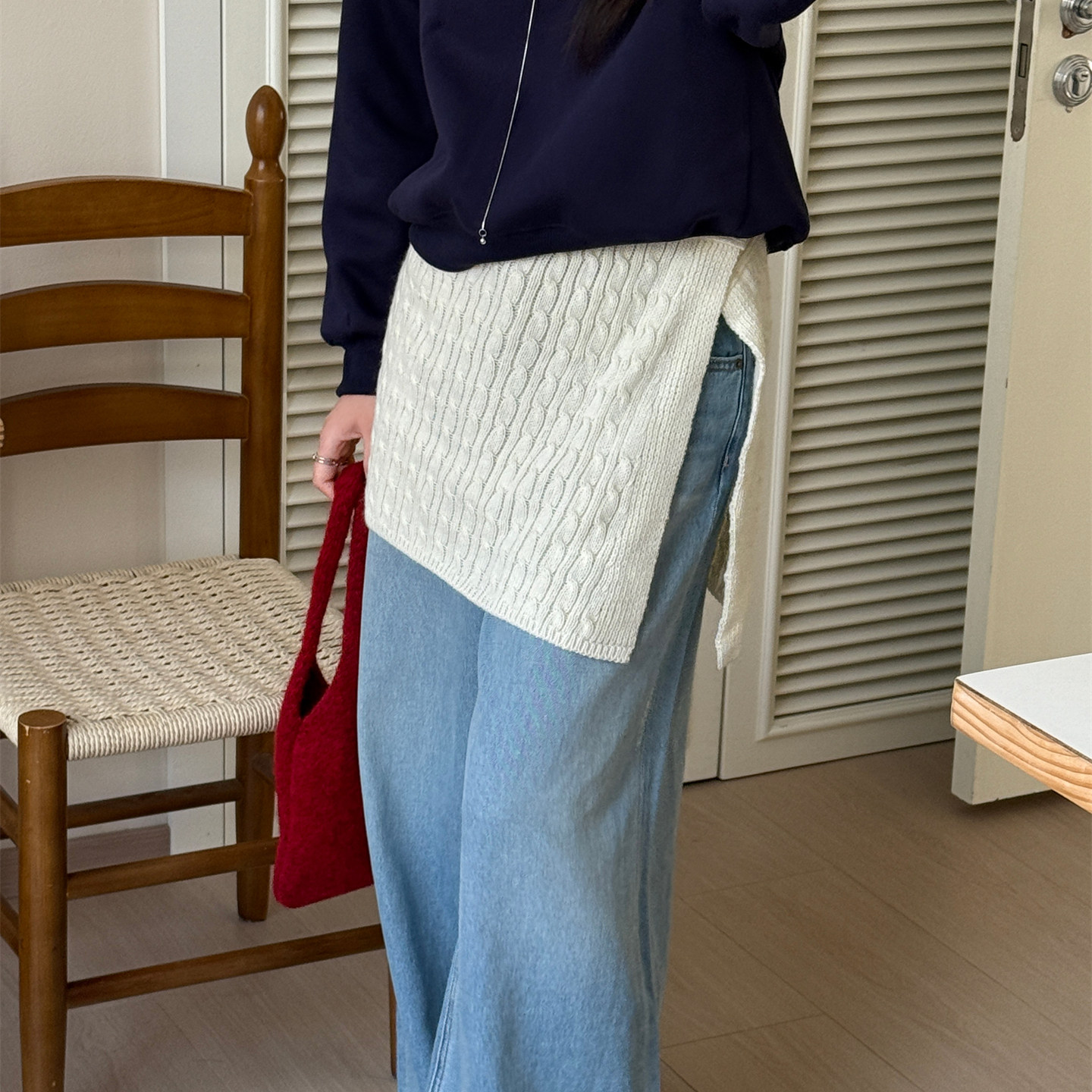 东大门2025秋冬新款显瘦羊毛遮屁帘系带镂空针织半身短裙屁帘叠穿,服饰配件/皮带/帽子/围巾,围巾/丝巾/披肩,淘宝优惠券,粉丝福利购,淘宝优惠卷