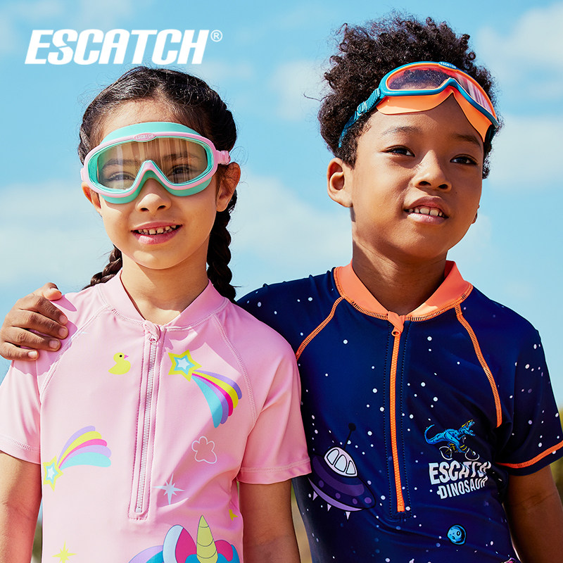 ESCATCH儿童连体泳衣防紫外线