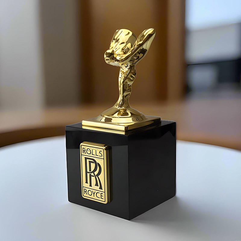 劳斯莱斯烟灰缸雪茄烟灰缸酒店公司装饰器皿创意摆件水晶家居饰品