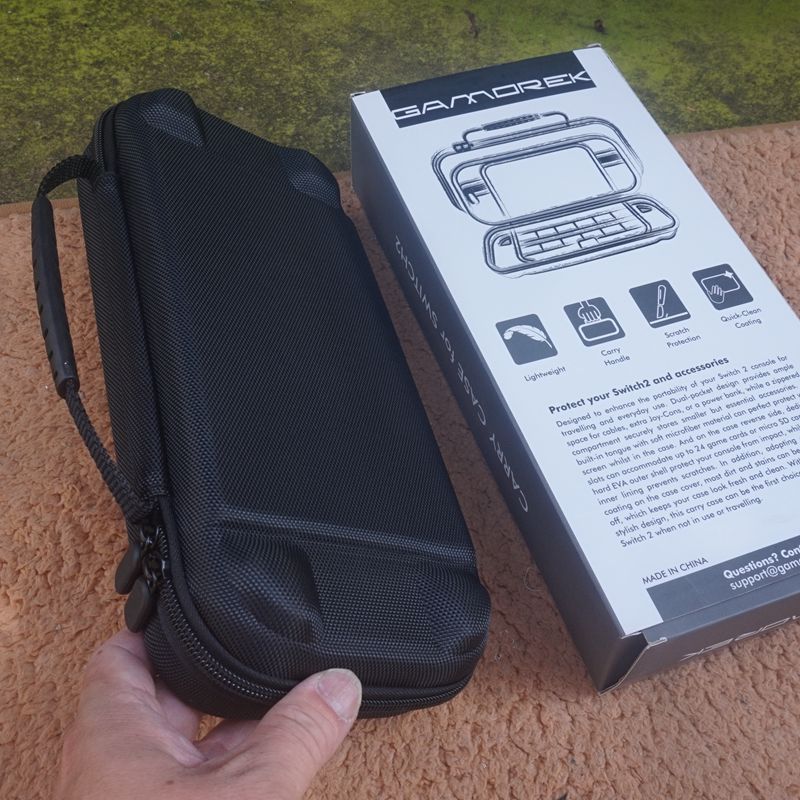 数码整理Switch2游戏机收纳包防摔防尘抗压旅行大容量便携防水壳