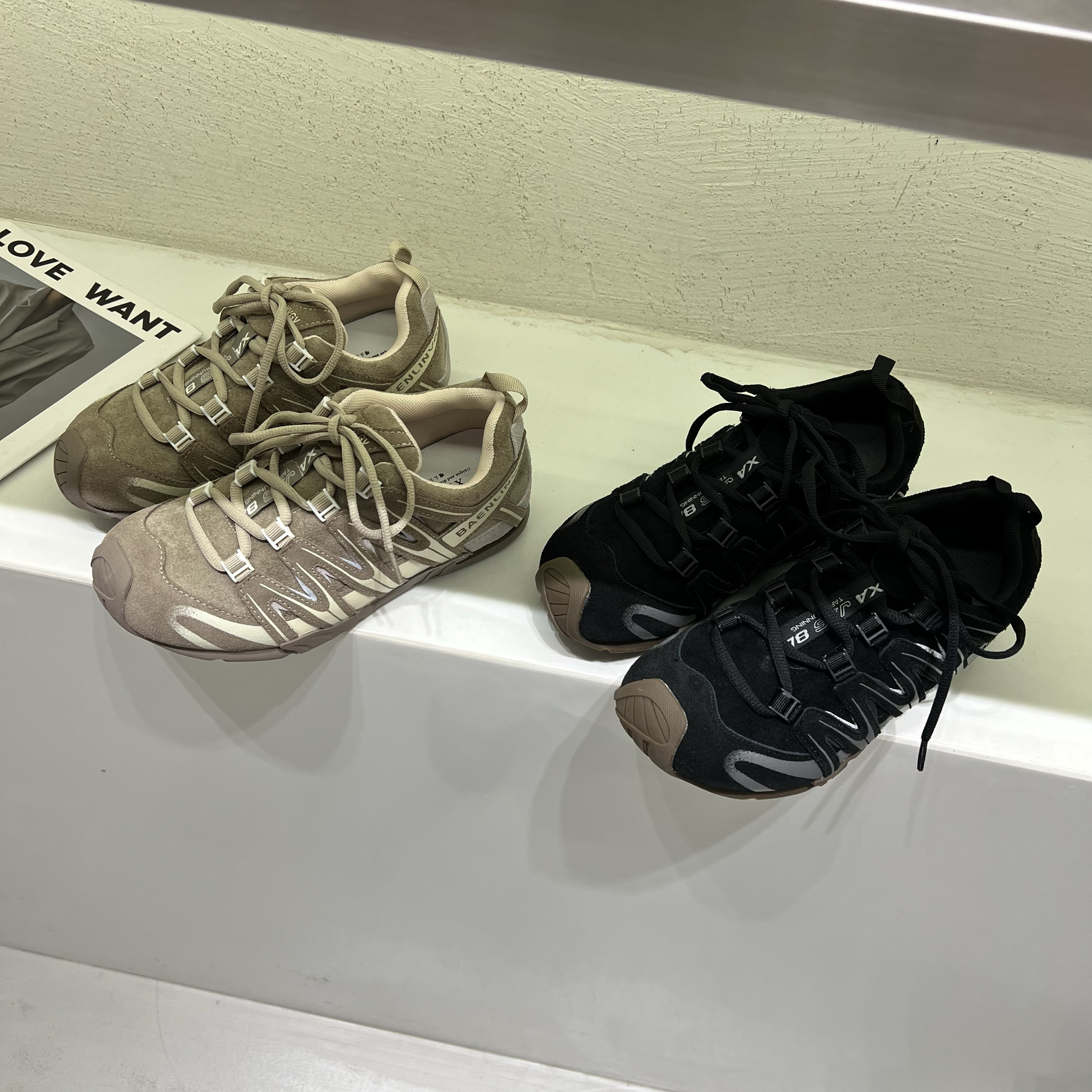 ins风百搭复古潮流休闲运动鞋女25秋季高级感软底舒适小众德训鞋