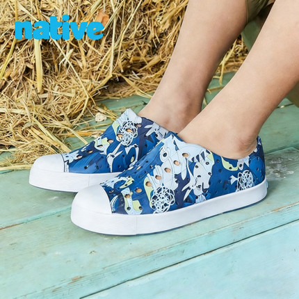 native儿童溯溪鞋凉鞋旅行洞洞鞋小孩夏季沙滩鞋宝宝轻便速干鞋