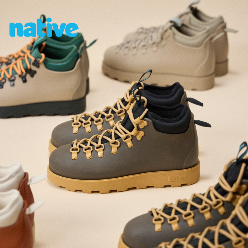 native马丁靴男款2025新款雪地靴