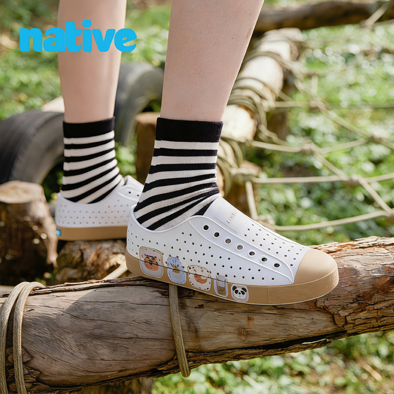 native洞洞鞋女鞋夏季新款凉鞋男女同款有足弓鞋子女士一脚蹬拖鞋,女鞋,洞洞鞋,淘宝优惠券,粉丝福利购,淘宝优惠卷