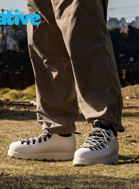 马丁靴男款2025爆款native棉靴新款加厚男靴秋冬季户外旅游防寒靴