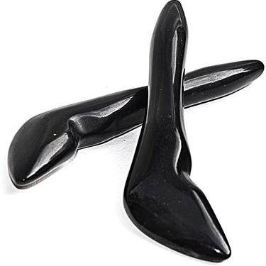 天然檀木拨筋棒面部美容刮痧棒