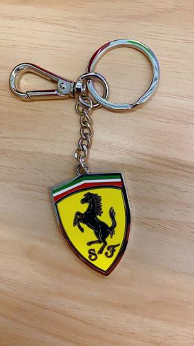 3件包邮龙虾扣网红3D单面法拉利钥匙扣包挂腰挂男女汽车钥匙挂件