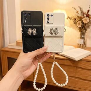 适用oppoK13turbopro手机壳K12x/K11x/K10x挂绳R17卡包R15梦境版斜跨K9x女K7x带绳K5潮 PLE110超薄6.4寸防摔