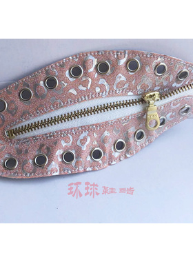 原创帆布鞋复古手工拉链鞋铲 DIY1970鞋舌硫化鞋改造配件高帮皮质