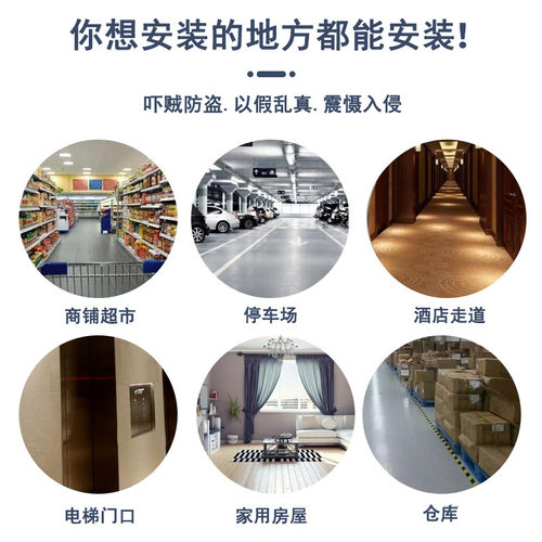 大号带灯仿真摄像头监控