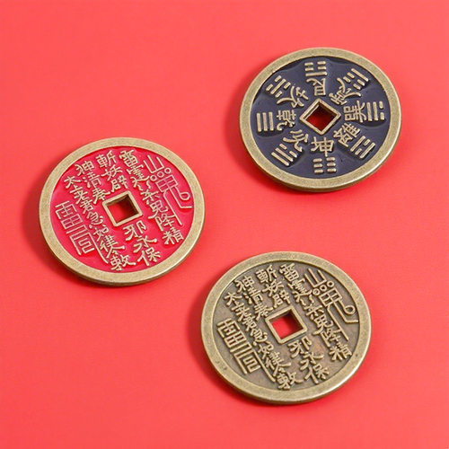 民族风合金饰品山鬼钱币