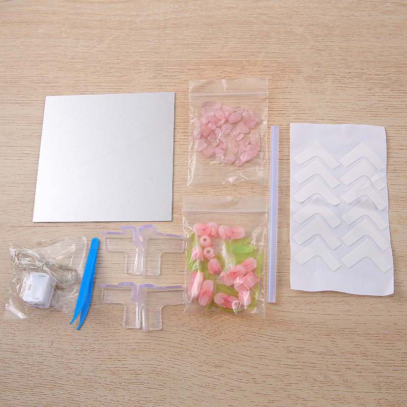 亚克力DIY魔方郁金香小夜