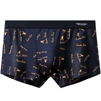 北极绒纯棉抗菌男内裤