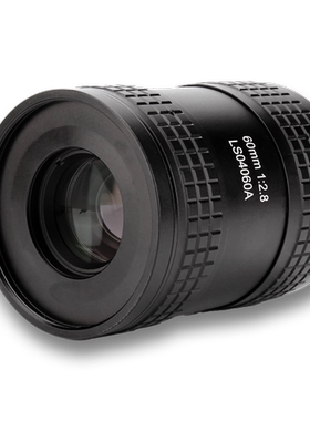 长步道线扫工业镜头LS04060A 60mm 4K7μ M42口 小型线扫相机设计
