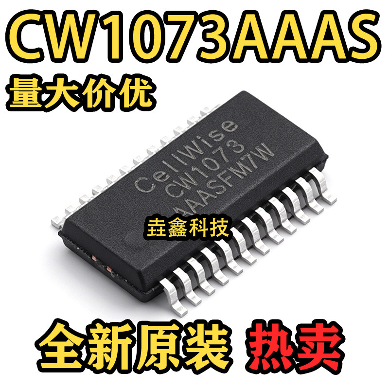 全新原装  CW1073AAAS 封装SSOP-24 电池管理芯片 - 实物图