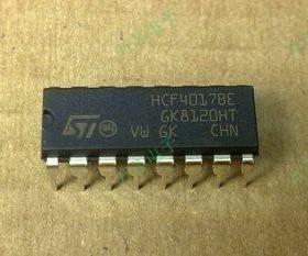 原装现货 正品HEF4017BP HCF4017BE CD4017BE DIP