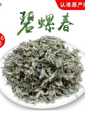 2026新茶苏州西山吴庭碧螺春小叶种茶果混种明前一级芽尖手工
