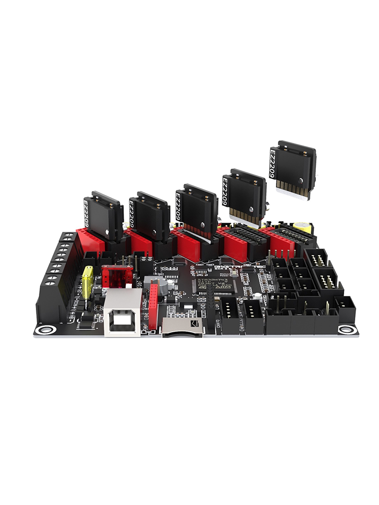 BIGTREETECH EZ 스테퍼 모터 드라이버 모듈 3D 프린터 TMC2209 자동 바보 방지 플러그인 DIY